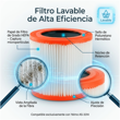 Aspiradora Yelmo AS-3314 1200W Agua Y Polvo