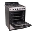 Cocina Singer 5538-F 56Cm Gris Multigas Premium Timer