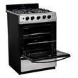 Cocina Escorial Master Style 56Cm Acero Multigas