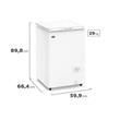 Freezer Horizontal Gafa FGHI100B-S 117 Litros Blanco Inverter