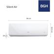 Aire Acondicionado Bgh-Silent Air BSH52WCU 5200W Frio Calor Split