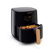 Freidora Philips HD9255/80 Sin Aceite 4.1 Litros 1400W Digital Negra
