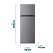 Heladera Philco PHCT242X Acero 231 Litros Ciclica