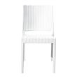 Silla de Rattan Avelino 105/HK128 Reforzada Blanca Exterior
