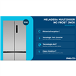 Heladera Multidoor No Frost Philco PHSM364XTI 364 Litros Acero Inoxidable