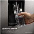 Heladera Gafa HGNW255P 257 Litros No Frost Inverter Gris Con Dispenser