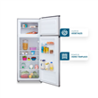 Heladera Cíclica Philco PHCT225X 199 Litros Plateada con Freezer