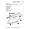 Plancha Ultracomb PL-4180 A Vapor 2250W Suela Cerámica