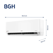 Aire Acondicionado BSI54WCLYS 5400W Split Frio Calor Inverter