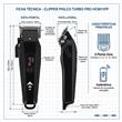 Cortadora de Pelo Philco Clipper Turbo Pro HC9911PP Inalámbrica 6 Peines Acero Inoxidable