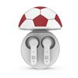 Auricular Eurosound ES-FB1804-WR Futbol Bluetooth In Ear Rojo y Blanco