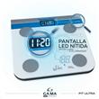 Balanza Digital GA.MA Fit Ultra GBFITU Hasta 150 kg con Medición de Composición Corporal