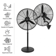 Ventilador Industrial PHP PHP-FI3020001 30" 180W 2 en 1 de Pie y Pared