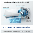 Aire Acondicionado Alaska AS26WCCS 2700W Calor Split