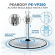 Ventilador de Pie Metálico Peabody PE-VPY250 20" 130W 3 Velocidades