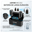 Microfono Udfine Mic Ultra Transmision 250Mts Hasta 42Hs