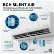 Aire Acondicionado Bgh-Silent Air BS26WCEW 2600W Frio Calor Split