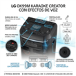 Torre de Audio LG XBOOM OK99M 2000W Bluetooth Karaoke DJ 12"