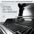 Parrilla Eléctrica PHP KYS-203A 3000W Tablas Laterales y Control de Temperatura
