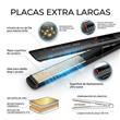 Planchita de Pelo GA.MA Elegance PTC Gold 230°C Placas Extra Largas Cerámica Nano Silver
