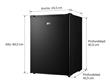 Frigobar Cíclico Vondom RFG148N Negro 47 Litros con Compresor