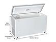 Freezer Horizontal Briket FR4500 390 Litros Blanco