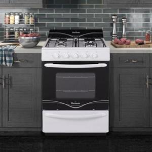 Cocina Singer 5516 F 56Cm Blanca Multigas Facil Limpieza
