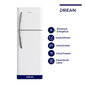 Heladera Drean HDR280F50B Blanca 277 Litros Ciclica