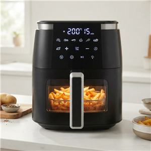 Freidora Php GLA-6012 6.5 Litros 1500W Digital Con Ventana Visible