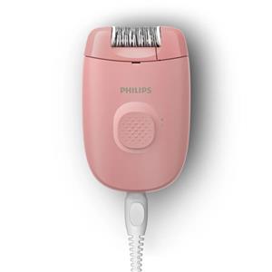 Depiladora Philips Epilator Series 2000 BRE227/00 con Cable y Cabezal Masajeador