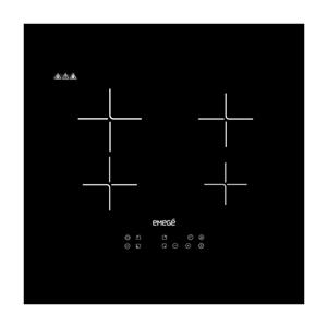 Anafe Emege AEVEME680 4 Hornallas Electrico Empotrable Vitroceramico
