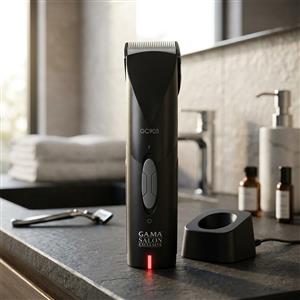 Cortadora de Pelo GA.MA GC905 Clipper Inalámbrica Negra 60 Min de Autonomía 4 Peines