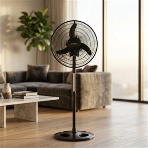 Ventilador de Pie Liliana VPRN18 18" 75W de 3 Velocidades con Aspas Reversible