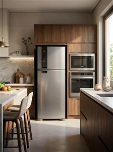 Heladera No Frost Whirlpool WRM56CK Platinum 461 Litros Xpert Inverter