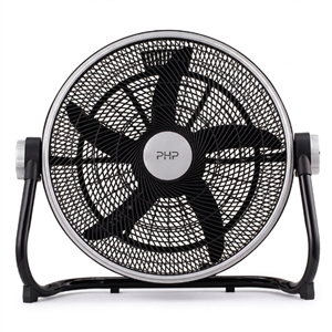 Ventilador Turbo PHP 20PH-2110 20" 90W 3 Velocidades Piso Pared Negro
